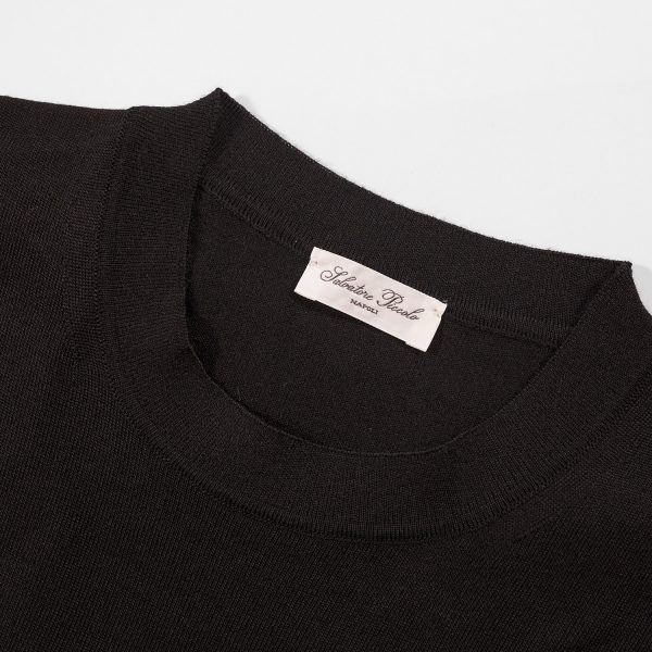 Salvatore Piccolo Girocollo Nero Shopping Online