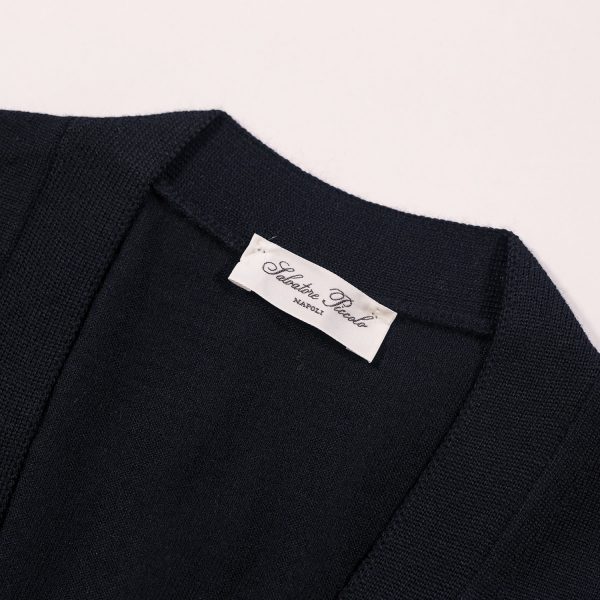 Salvatore Piccolo Cardigan Blue Navy Prezzo Ridotto