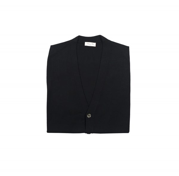 Salvatore Piccolo Cardigan Blue Navy Prezzo Ridotto