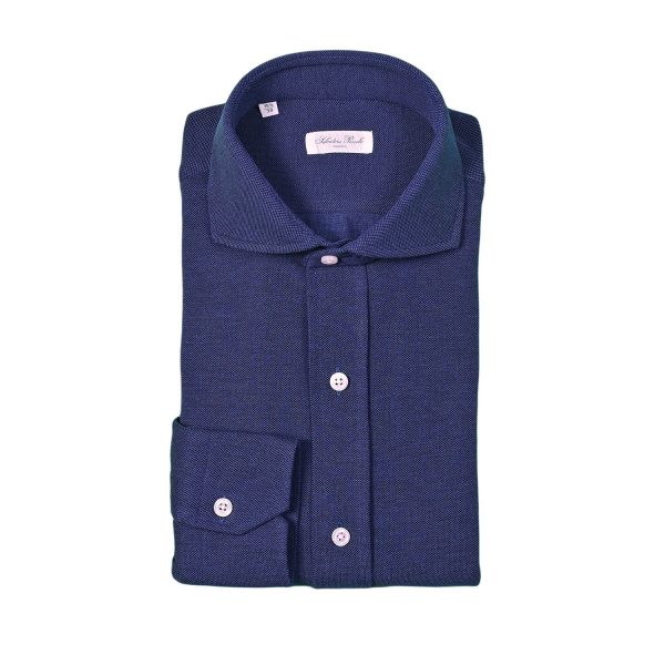 Salvatore Piccolo Camicia in Jersey Italia