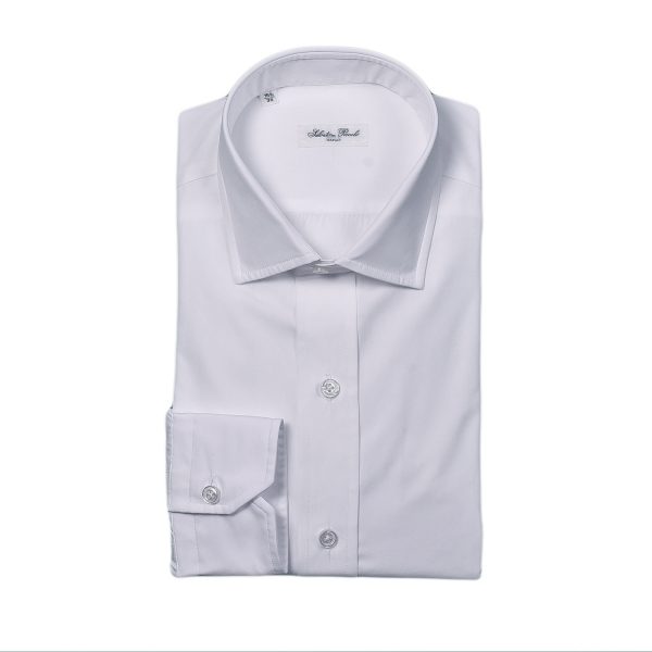 Salvatore Piccolo Camicia classica bianca 2025