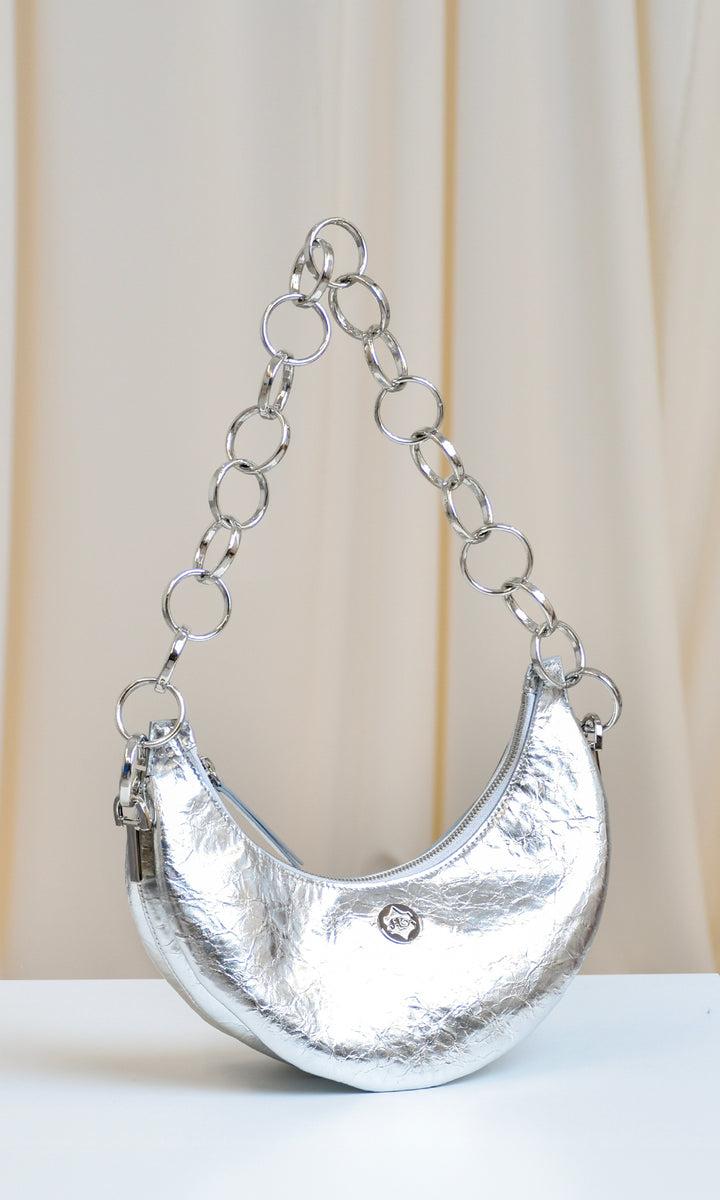 Sara Battaglia Banana Shoulder Bag Negozio