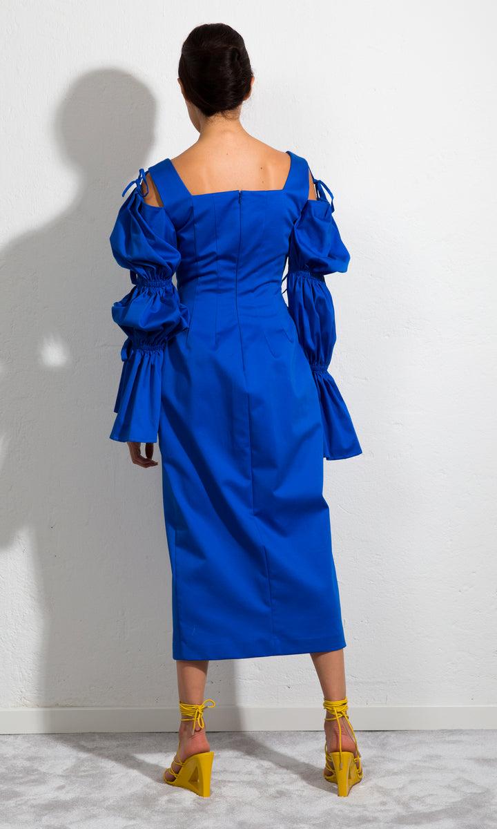 Sara Battaglia Longuette Dress Shopping Online