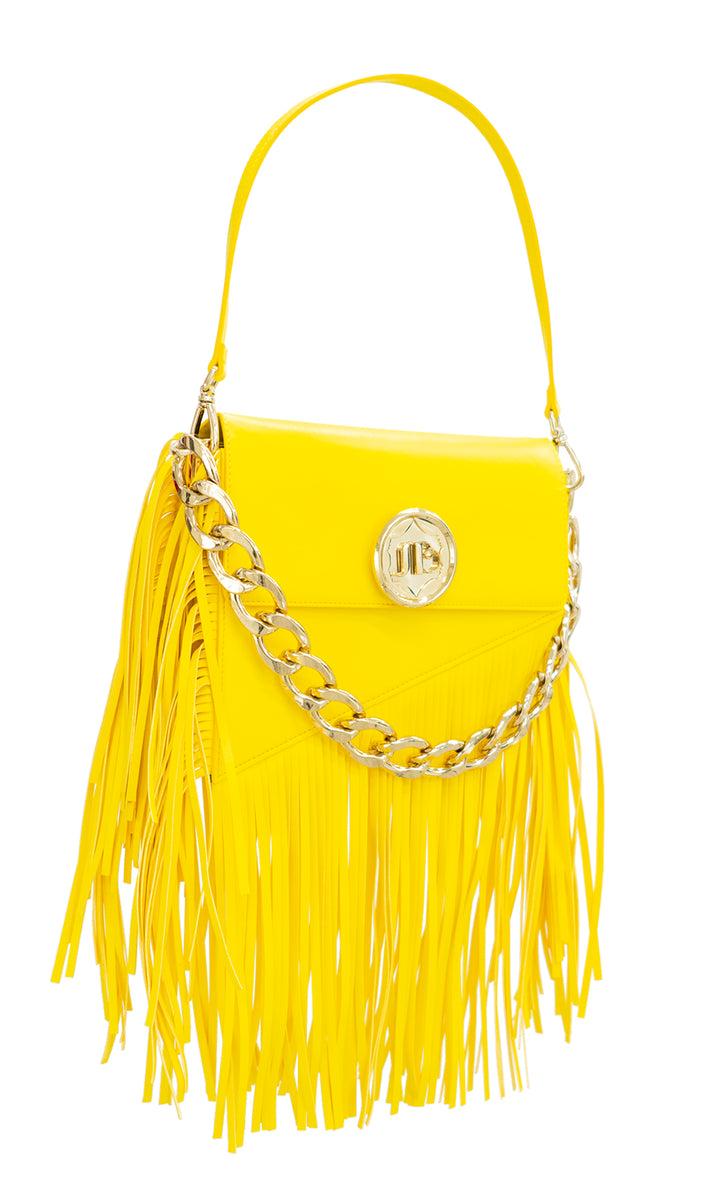 Sara Battaglia Euphoria Fringed Bag Spedizione Gratuita