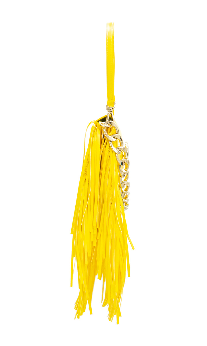 Sara Battaglia Euphoria Fringed Bag Spedizione Gratuita
