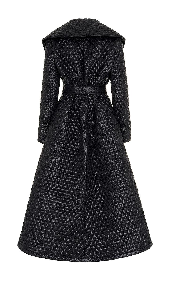 Sara Battaglia Quilted Coat Offerta