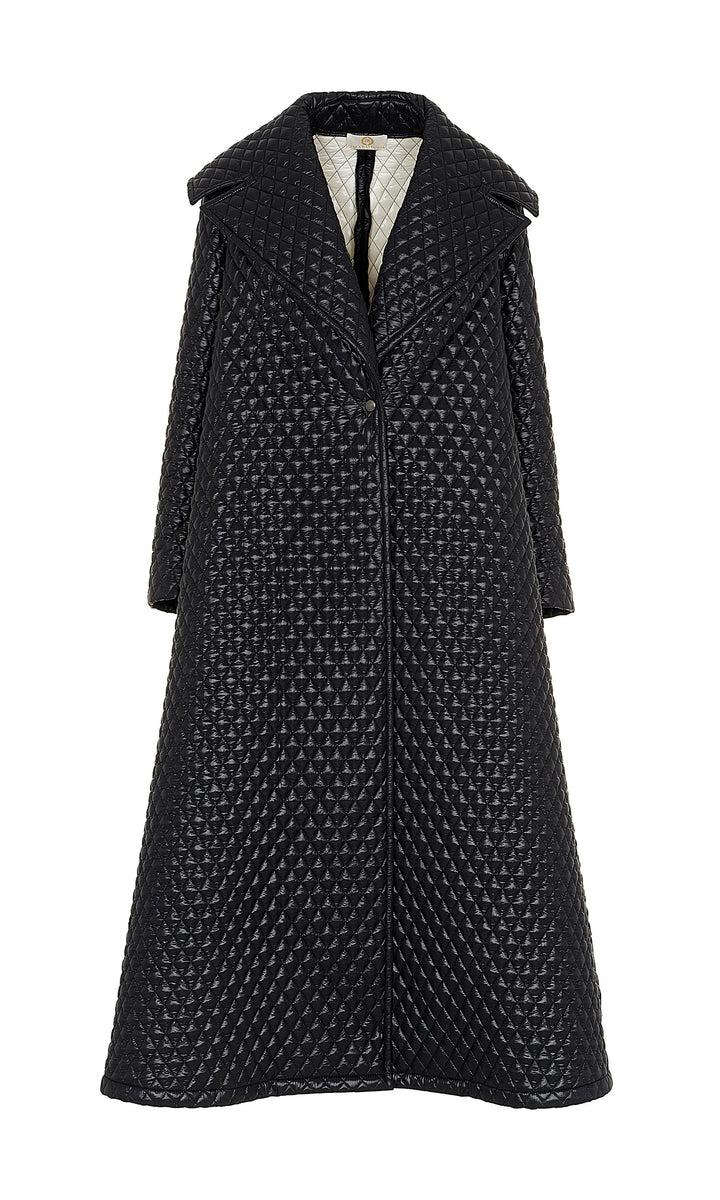 Sara Battaglia Quilted Coat Offerta