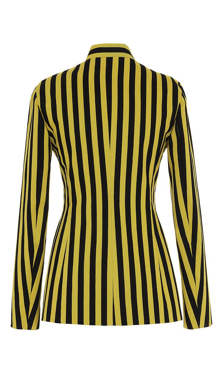 Sara Battaglia Jacquard shaped jacket Outlet