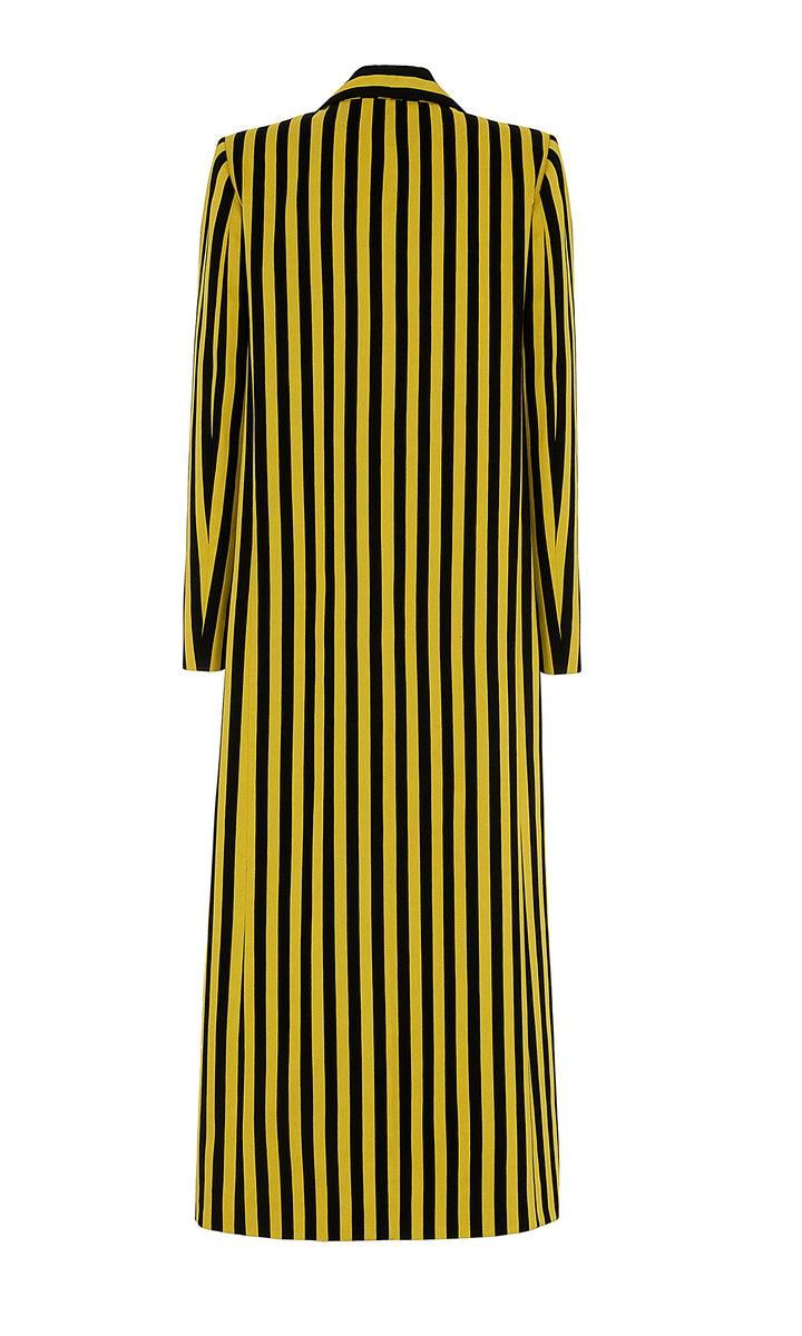 Sara Battaglia Jacquard double-breasted coat In Vendita
