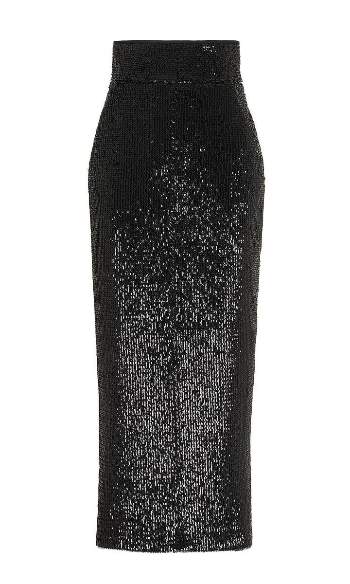 Sara Battaglia Sequins tubino skirt Saldi