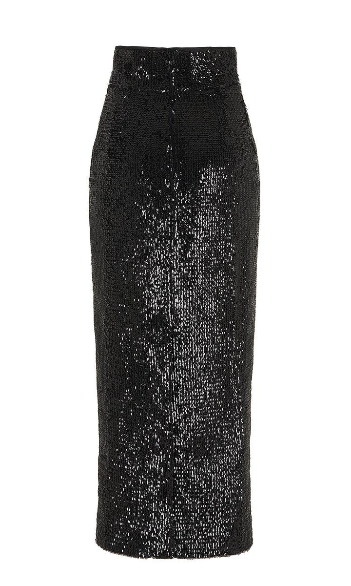 Sara Battaglia Sequins tubino skirt Saldi