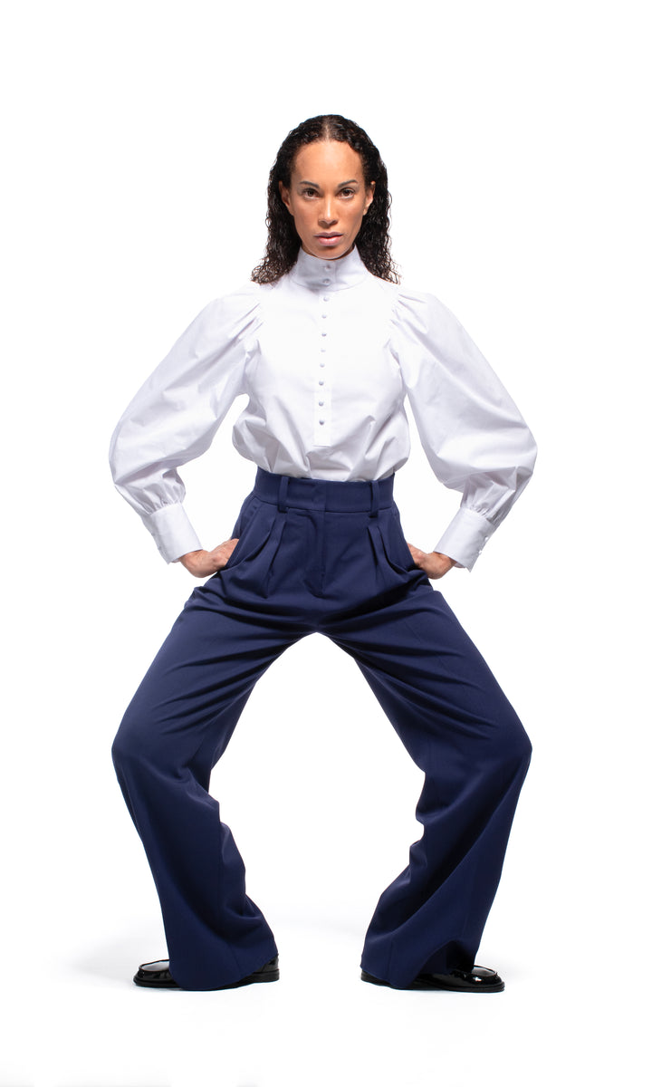 Sara Battaglia Palazzo pants 2025