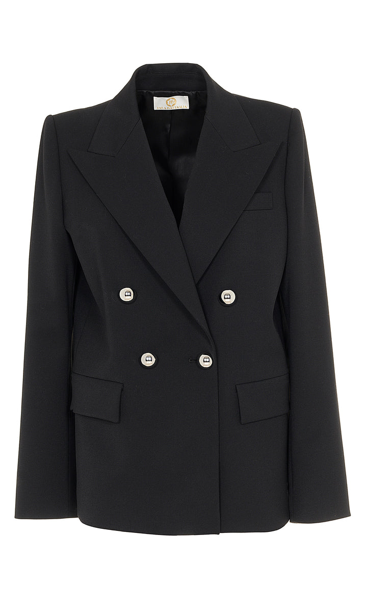 Sara Battaglia Double-breasted jacket