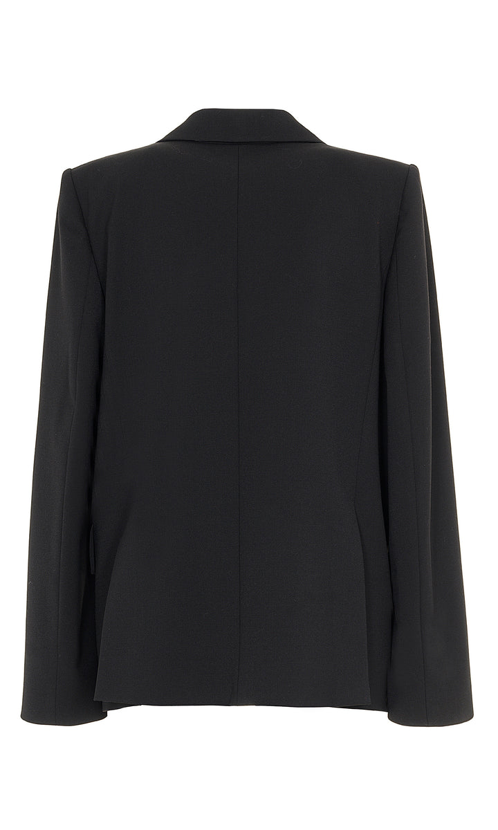 Sara Battaglia Double-breasted jacket Qualità
