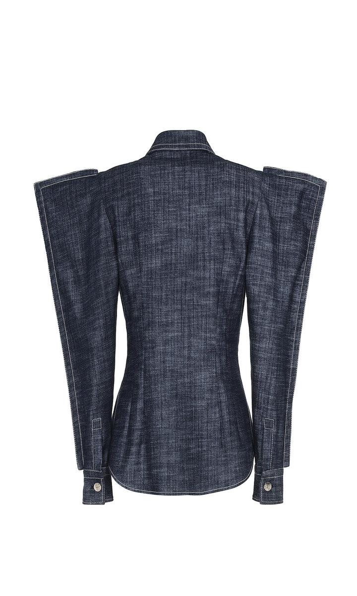 Sara Battaglia Squared wings shirt Soddisfazione Garantita