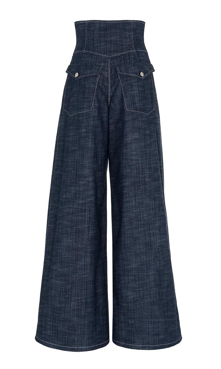 Sara Battaglia High waist denim Qualità Garantita