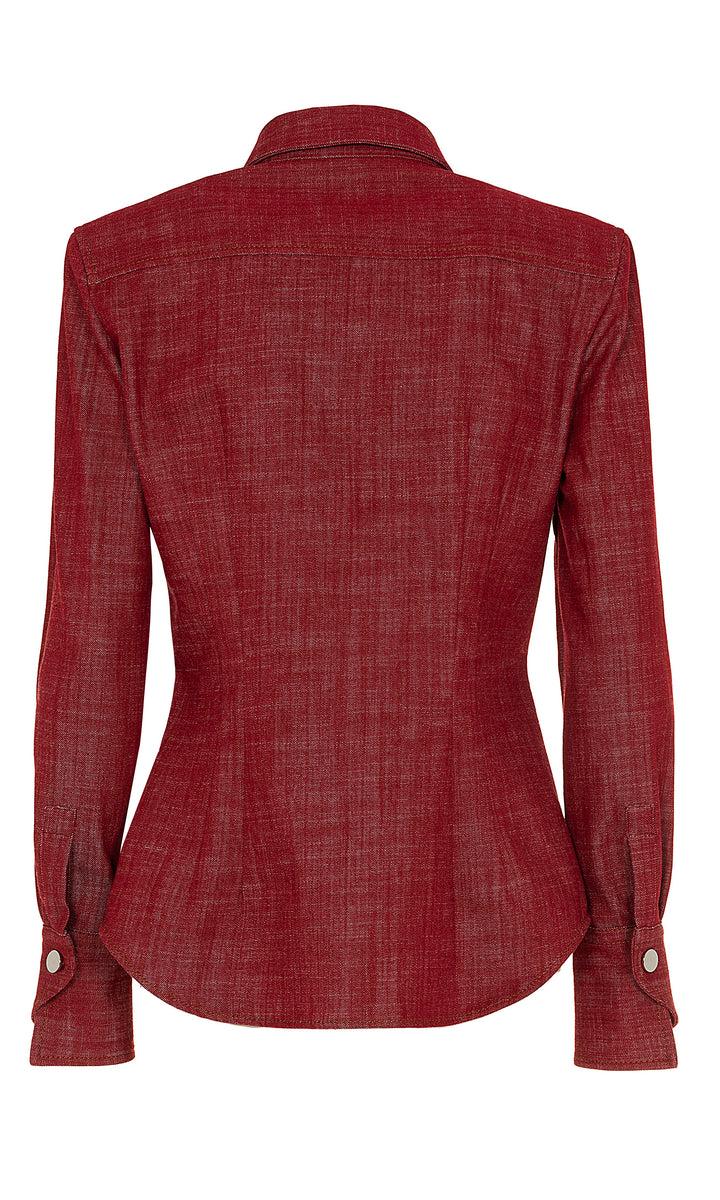 Sara Battaglia Denim shirt Acquista Ora