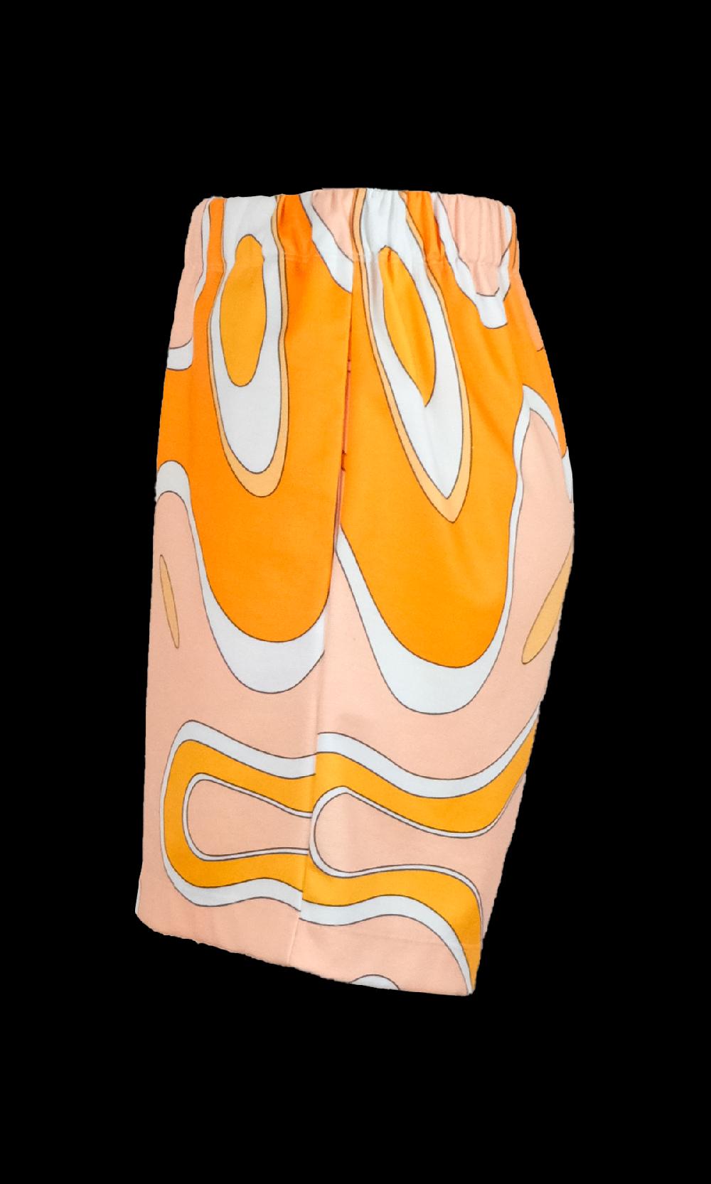 Sara Battaglia Printed Shorts Sconto