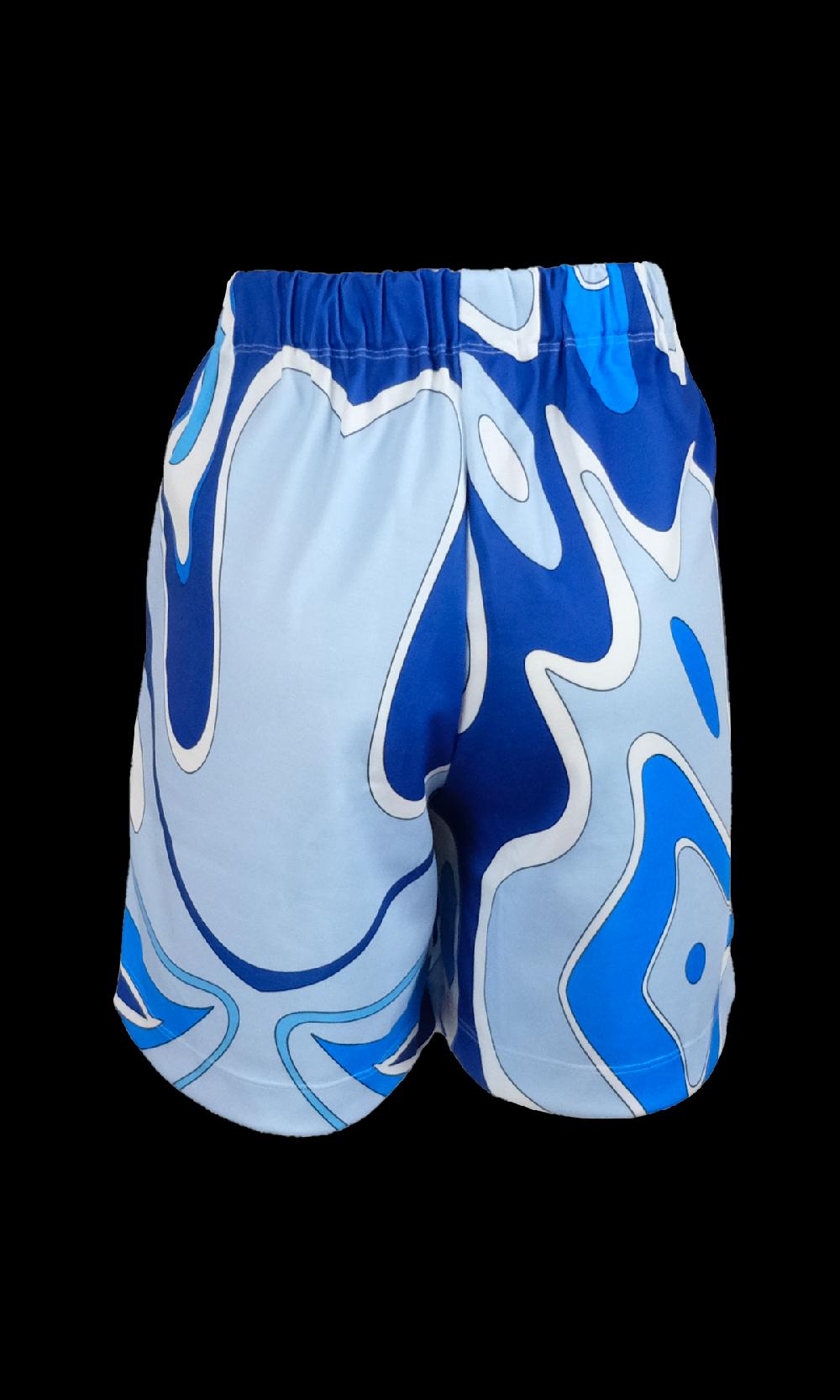 Sara Battaglia Printed Shorts Online