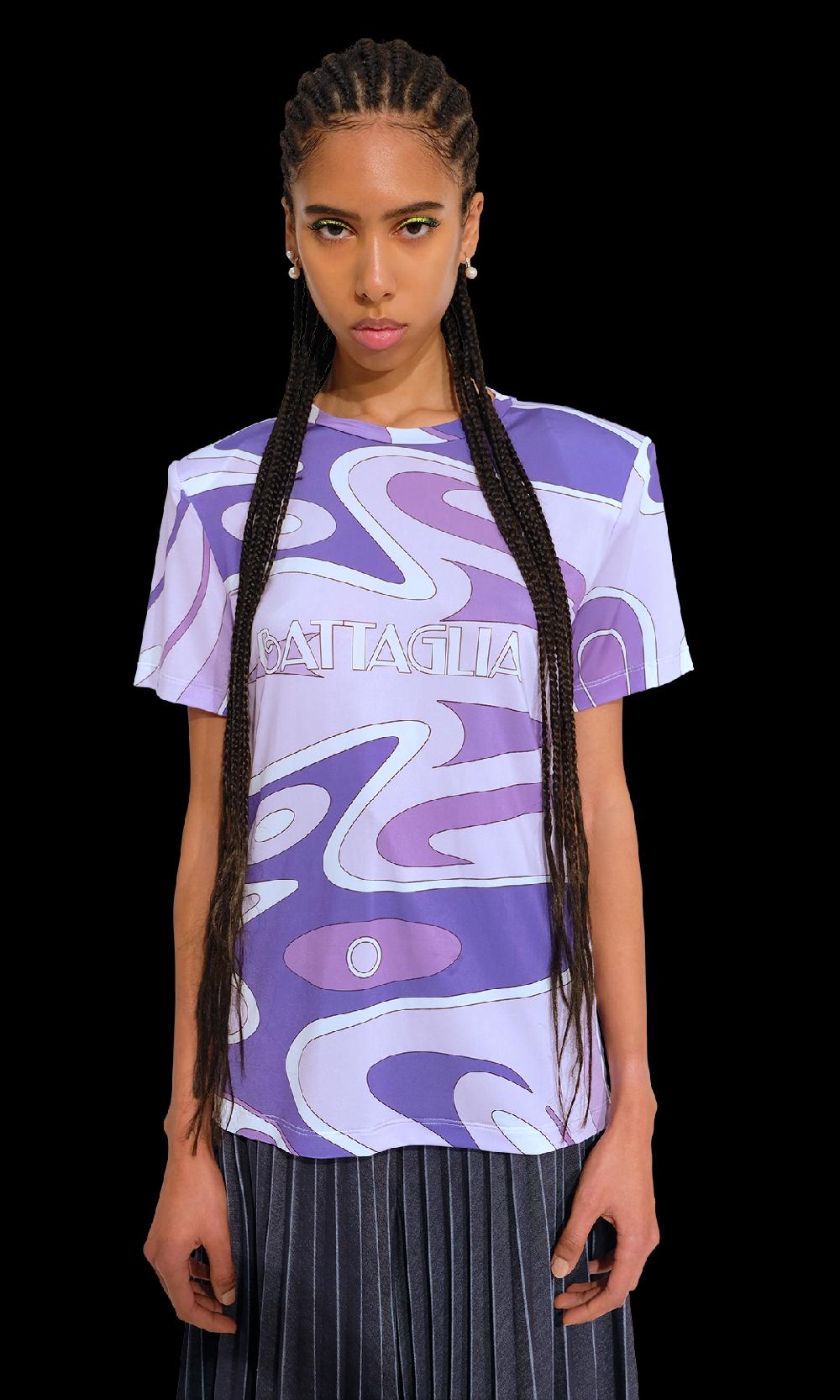 Sara Battaglia B T-Shirt Vendita Economica