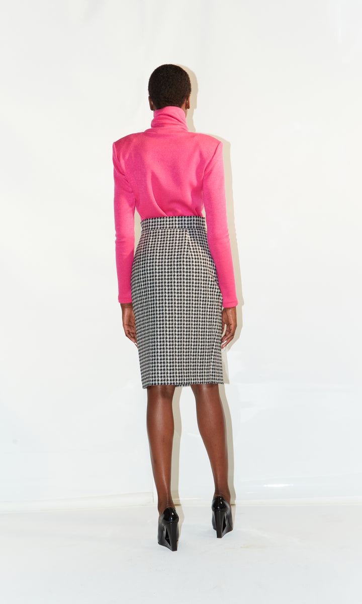 Sara Battaglia Holes Turtle Neck Italy