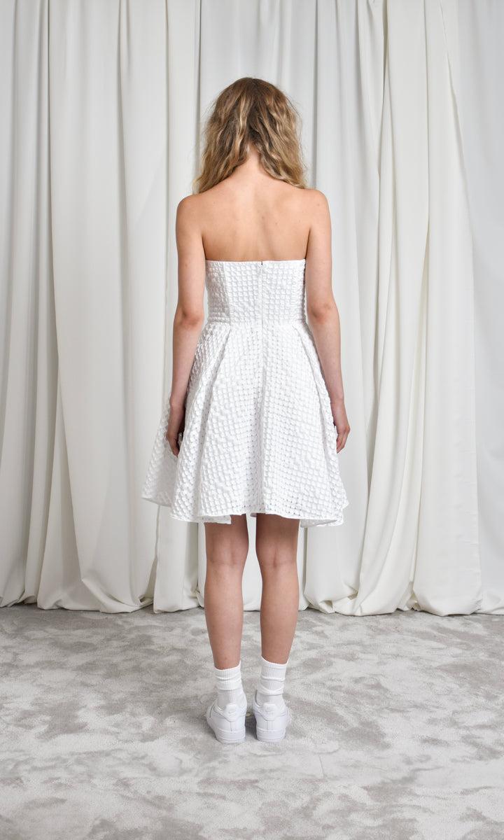 Sara Battaglia Ballerina mini dress Vendita Economica