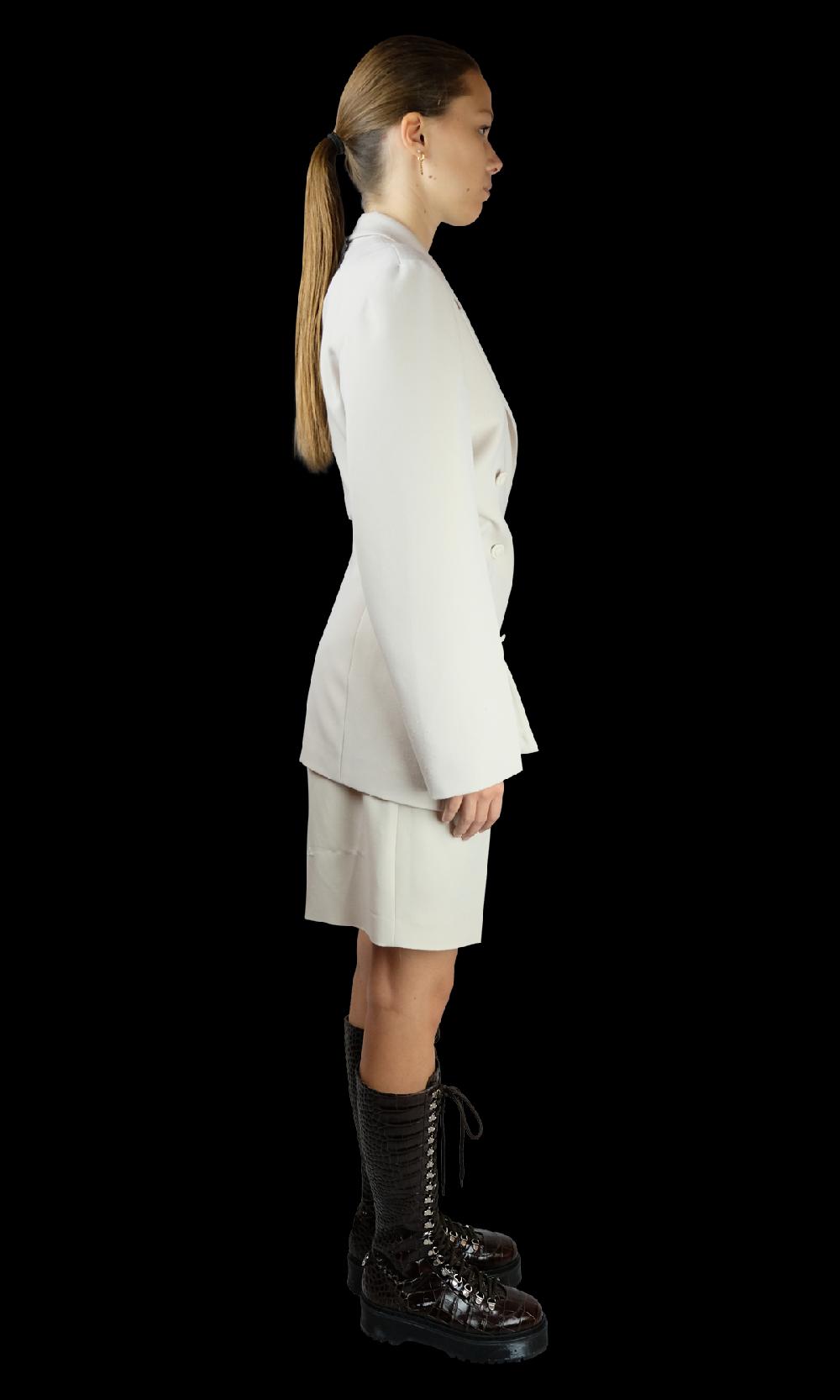 Sara Battaglia Structured Jacket Qualità