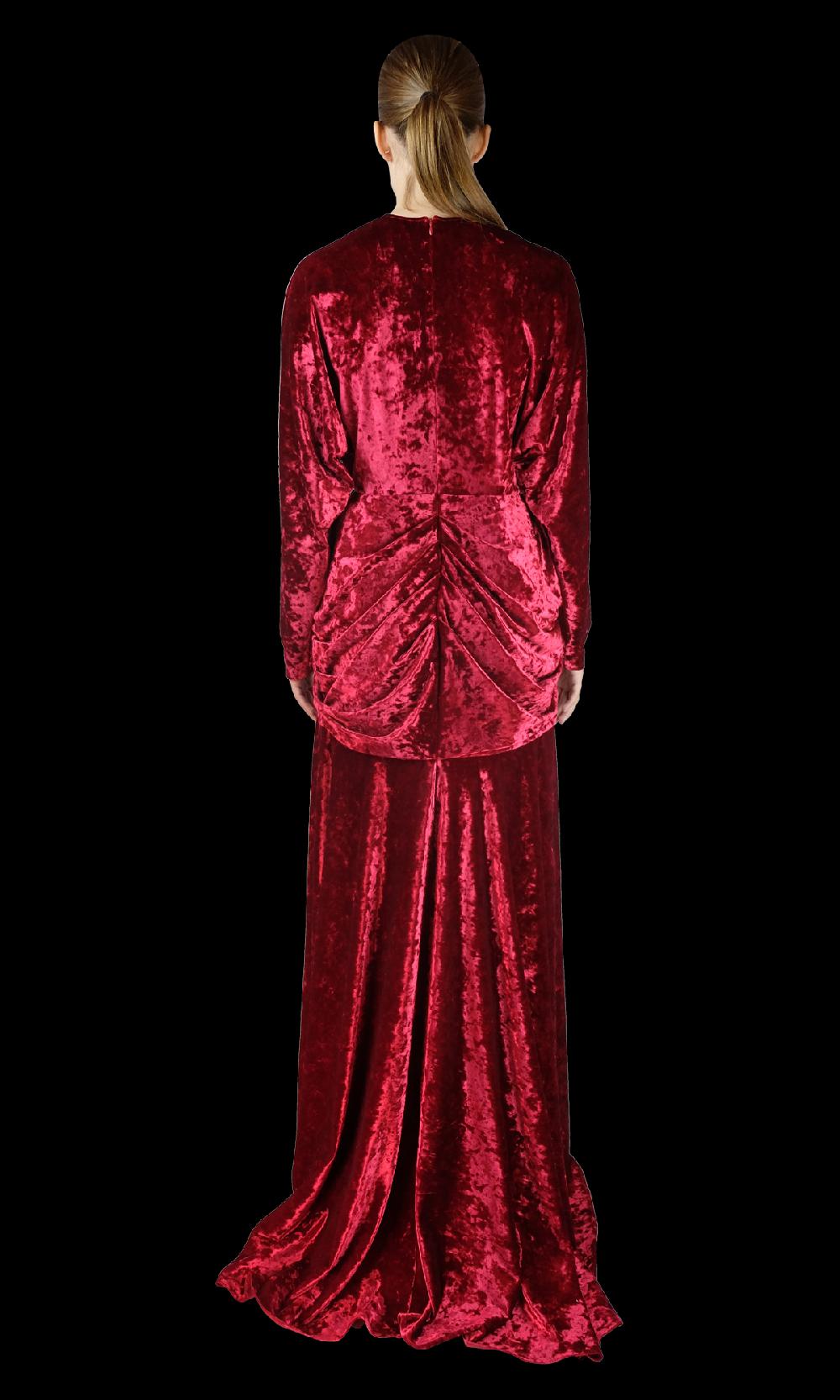 Sara Battaglia Red Carpet Dress Italy