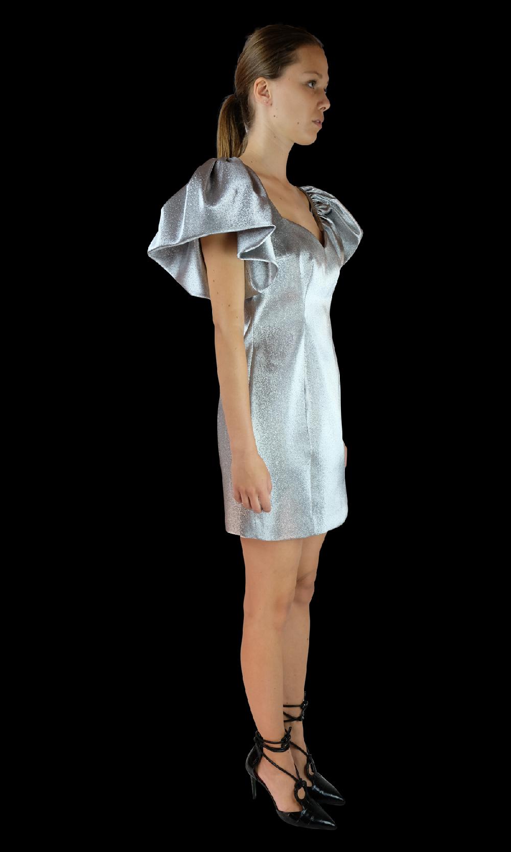 Sara Battaglia Puffy Dress Nuova