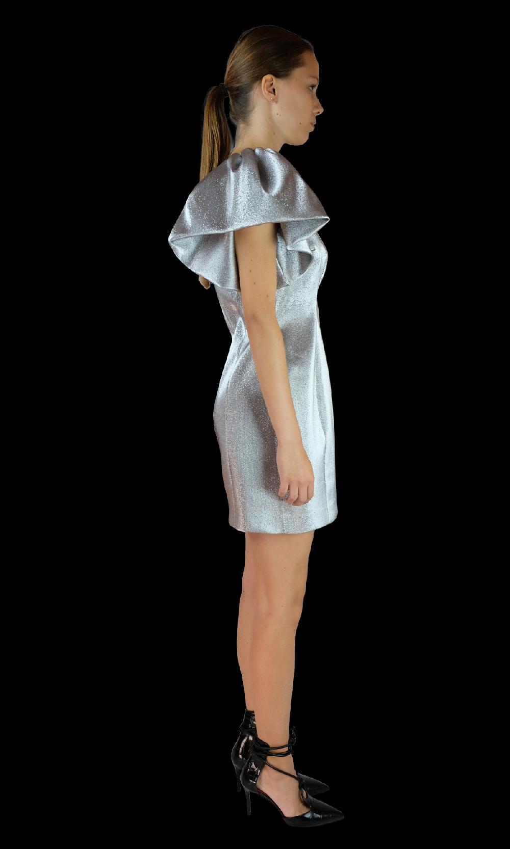 Sara Battaglia Puffy Dress Nuova