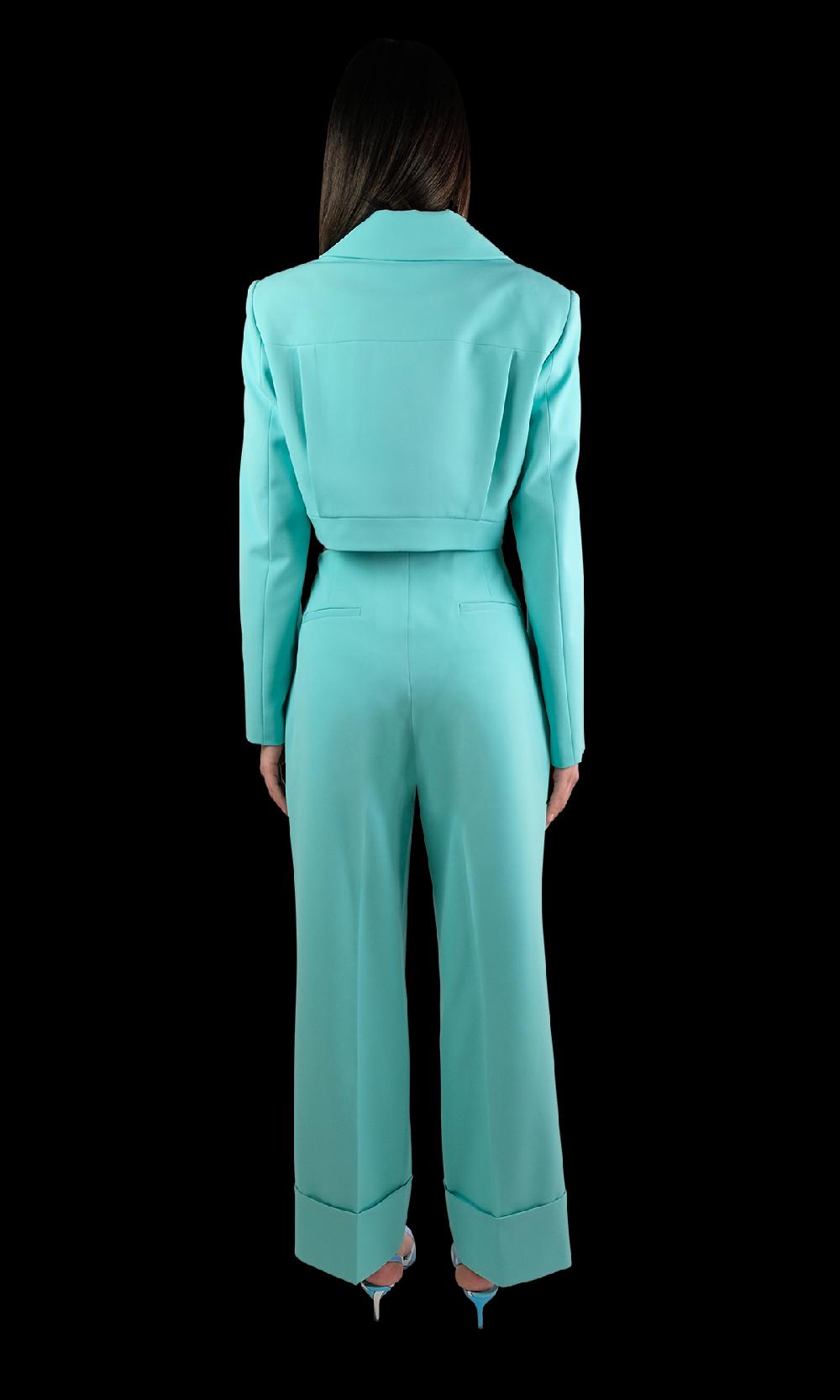 Sara Battaglia Cutted Jacket Moda