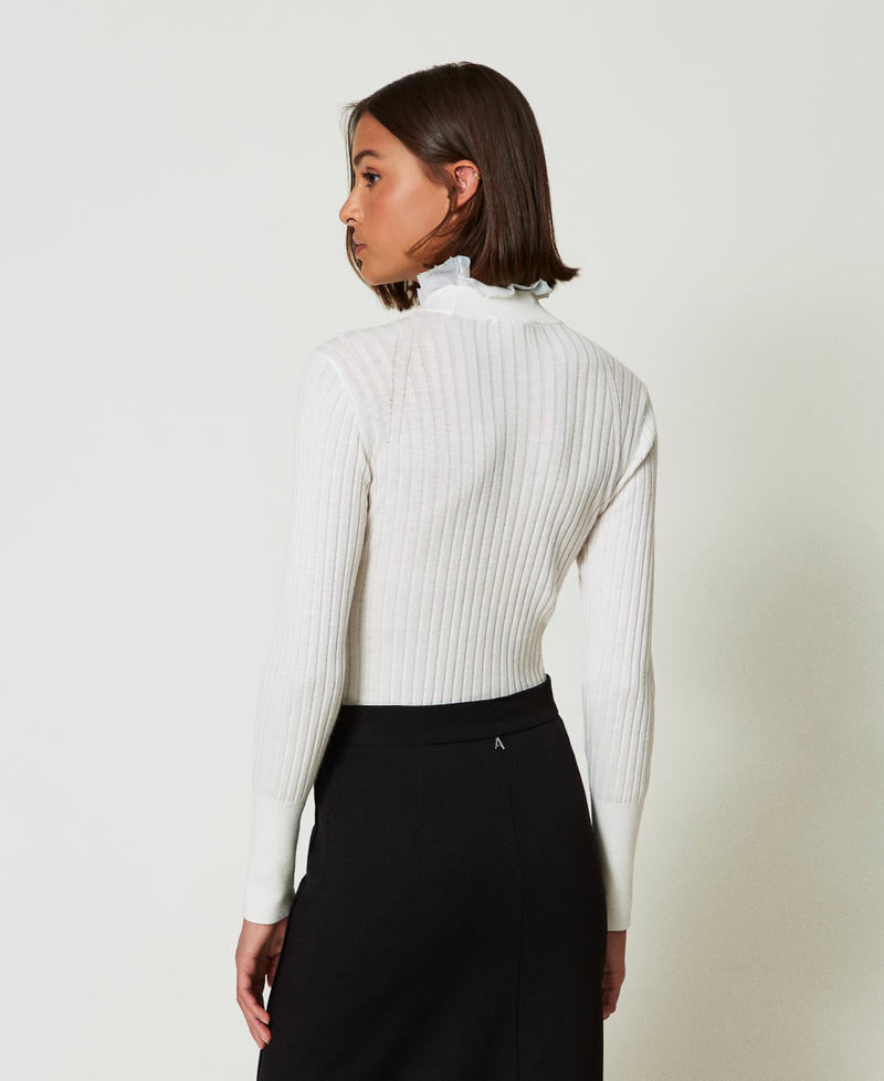 Scee by twin set Maglia lupetto con perline Saldi