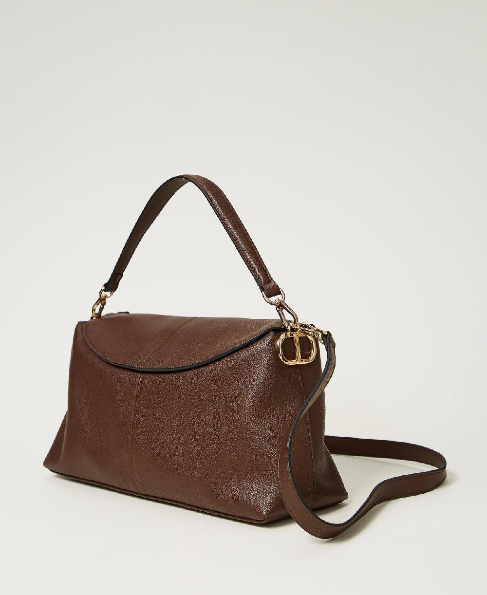 Scee by twin set Borsa a tracolla 'Taylor' con Oval T Spedizione Gratuita