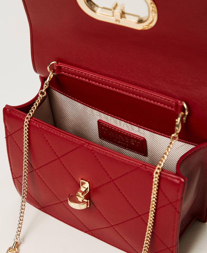 Scee by twin set Borsa a tracolla con chiusura Oval T Promozione Limitata