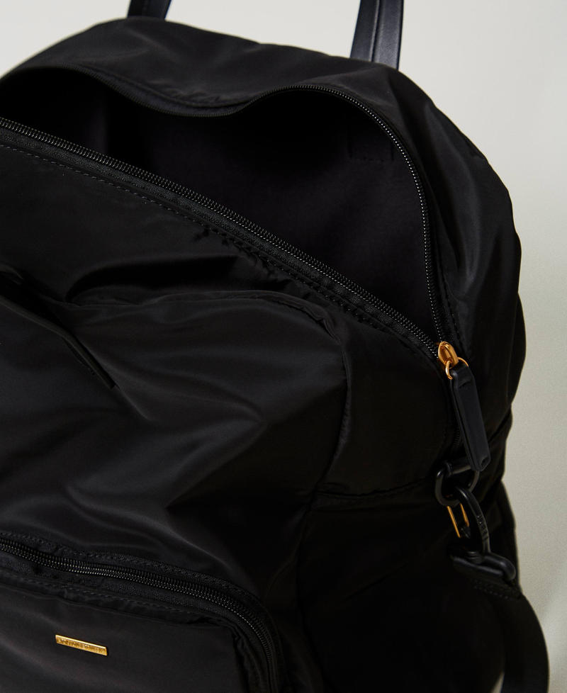 Scee by twin set Borsa shopper in tessuto tecnico Novità