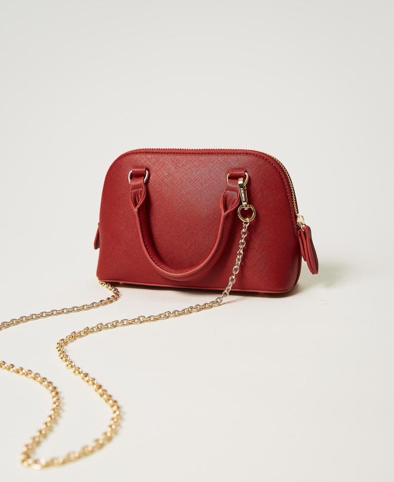 Scee by twin set Mini borsa a tracolla con Oval T Presa