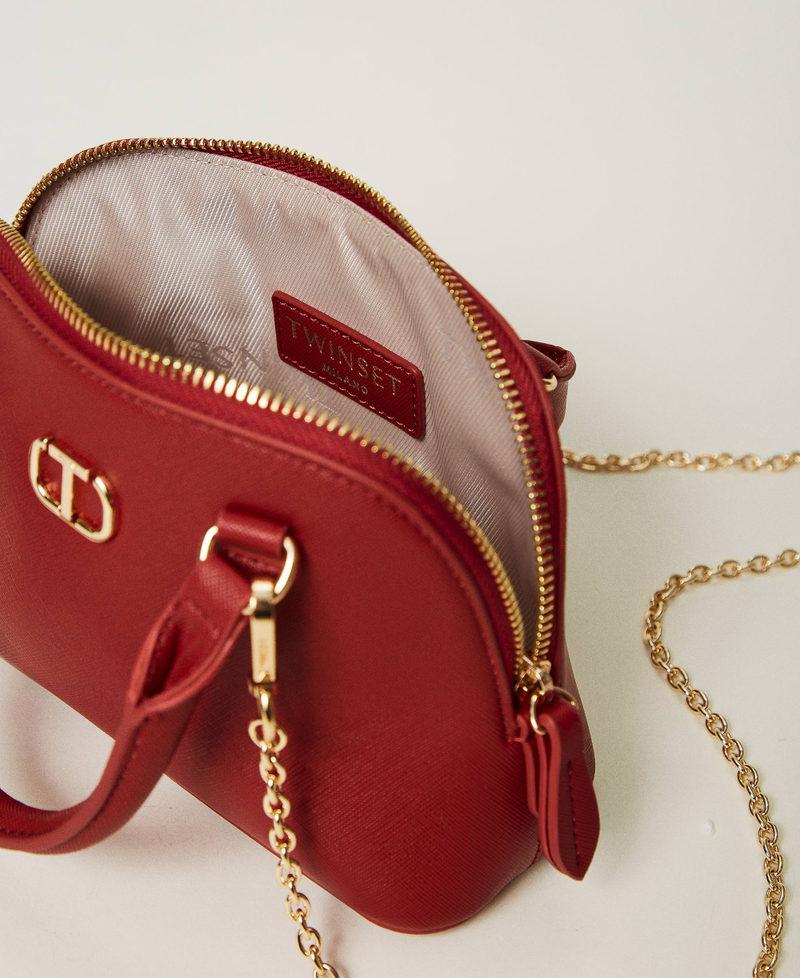 Scee by twin set Mini borsa a tracolla con Oval T Presa