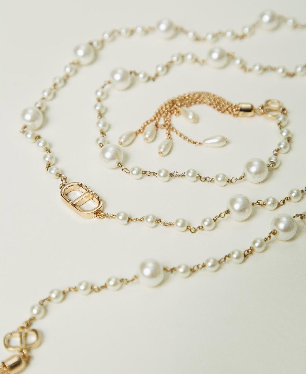 Scee by twin set Collana regolabile con nappe pendenti Offerte