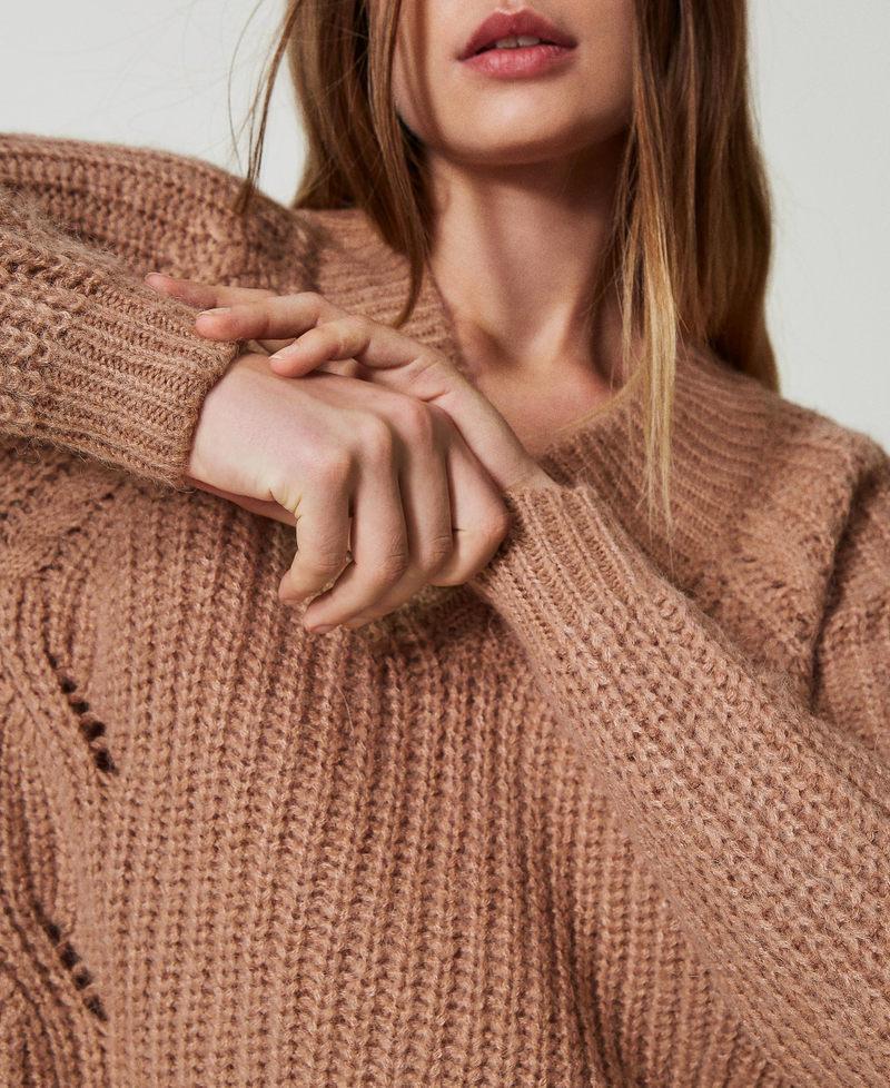 Scee by twin set Maglia a coste con trecce Vendita