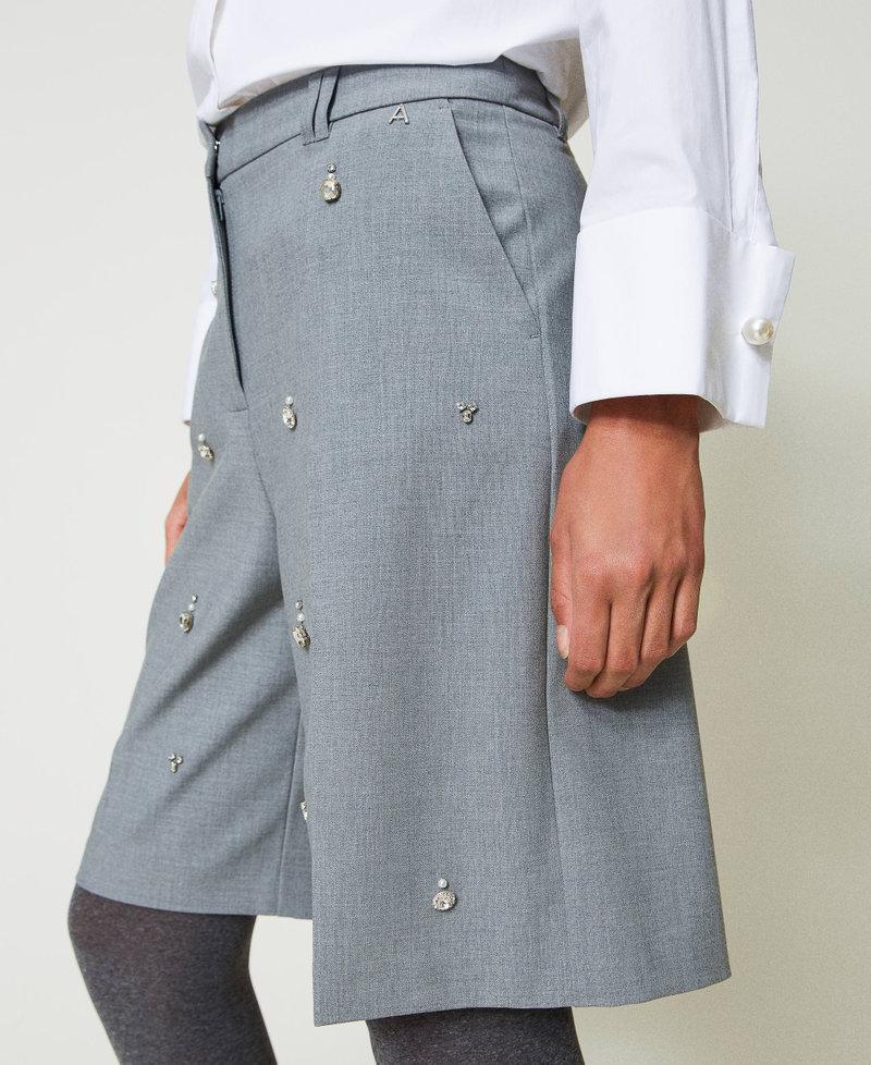 Scee by twin set Shorts con ricami a mano Negozi Online