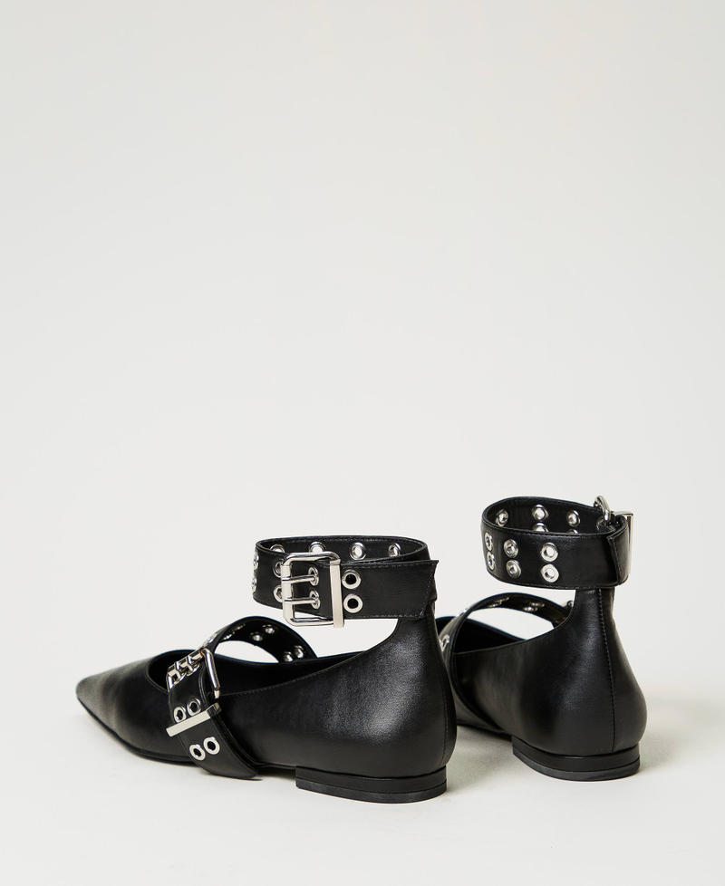 Scee by twin set Ballerine con cinturini Sottocosto