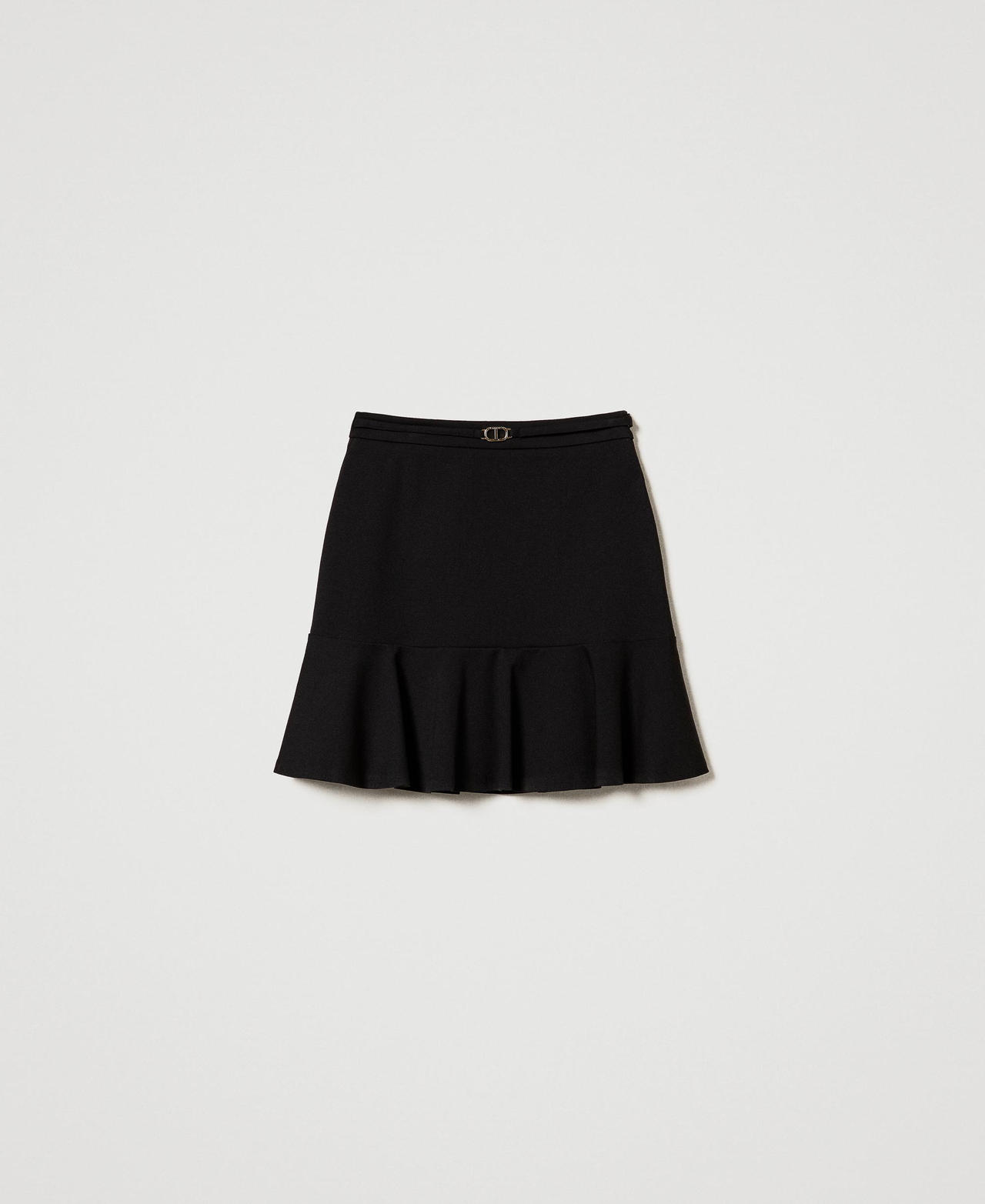 Scee by twin set Minigonna con cinturino Oval T