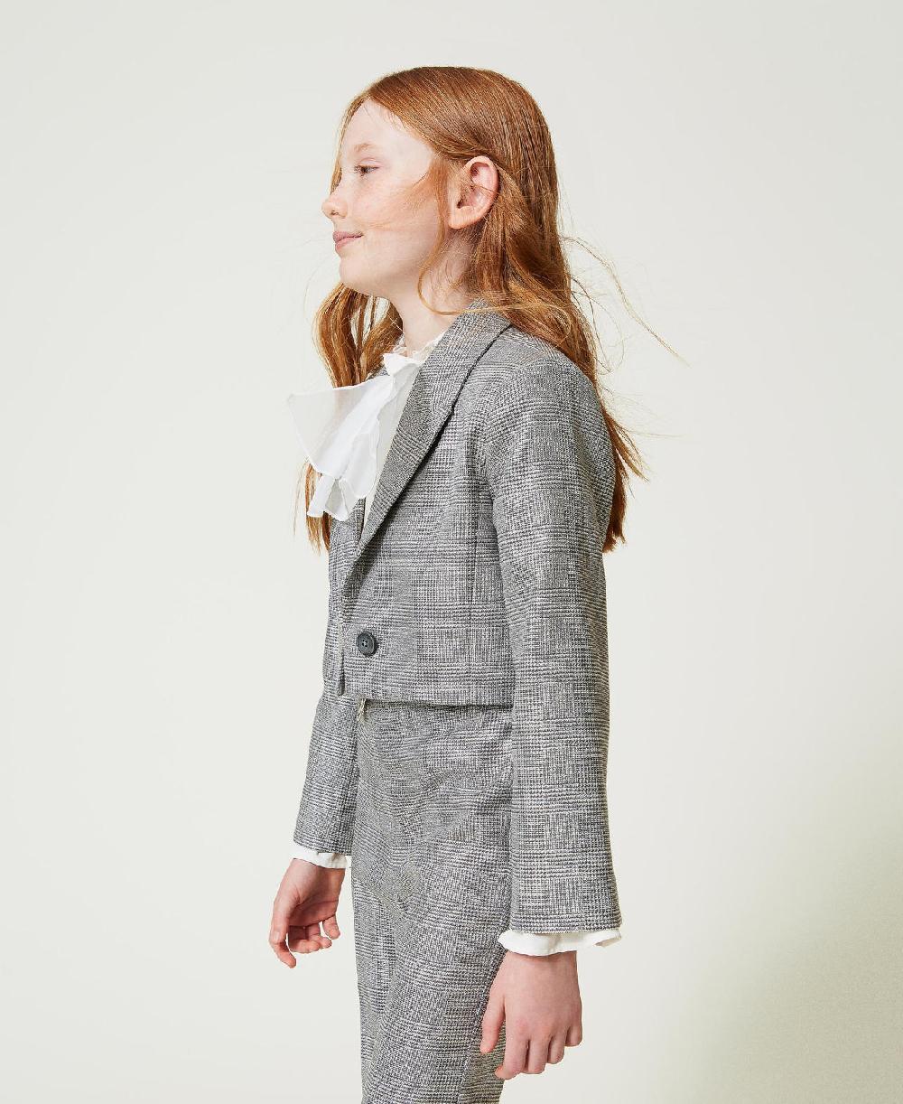 Scee by twin set Giacca spencer in principe di Galles Shopping Online