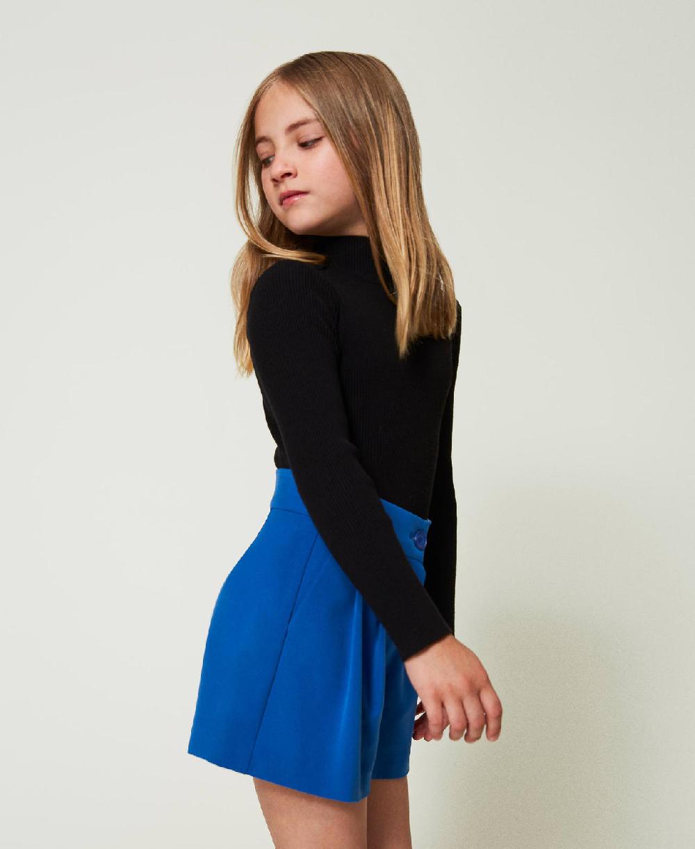 Scee by twin set Shorts in flanella In Vendita