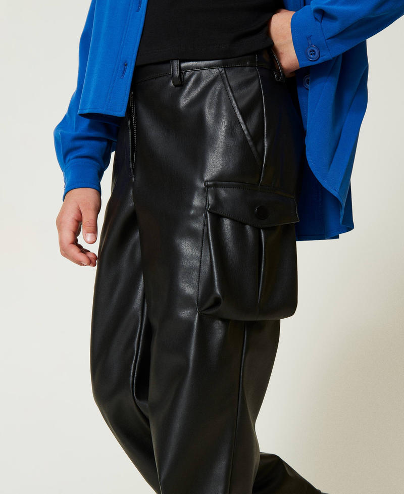 Scee by twin set Pantaloni cargo con tasche utility Offerte