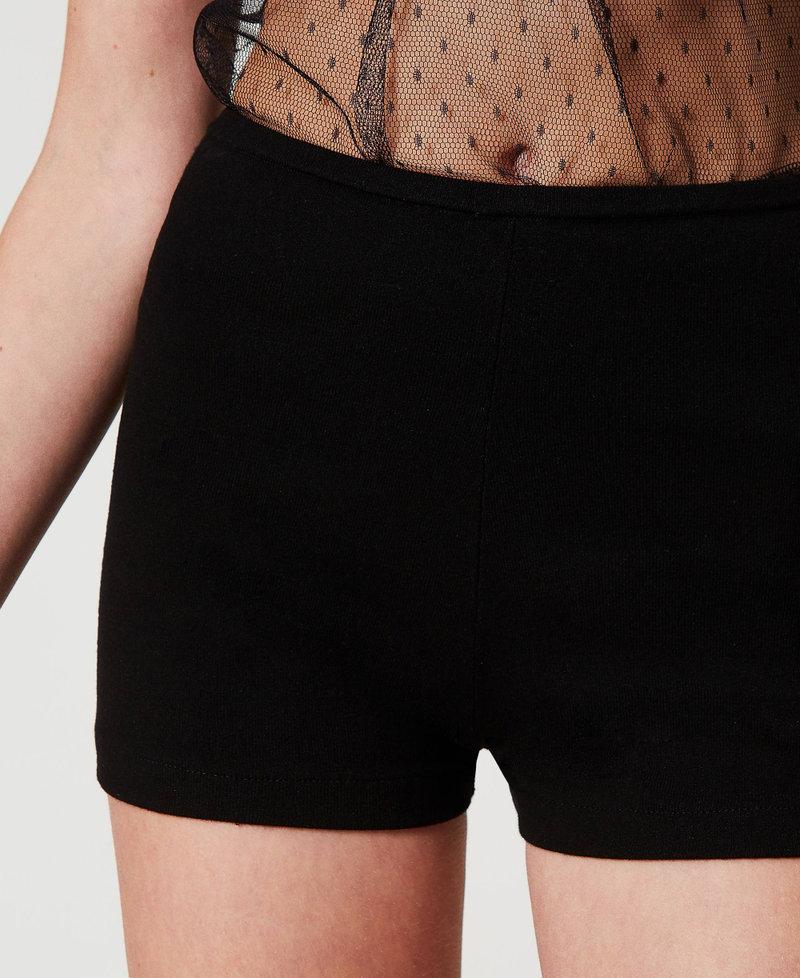 Scee by twin set Shorts fitted in maglia Nuova