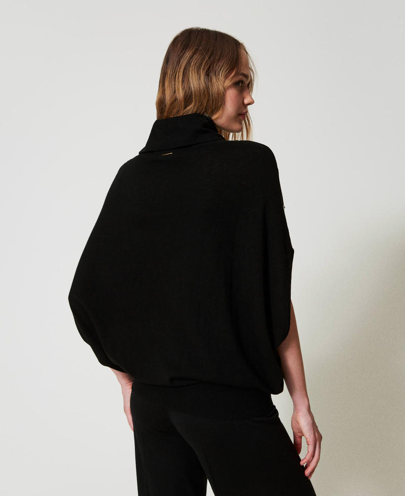 Scee by twin set Maglia in misto lana con ricamo di perle Fino Al -60%