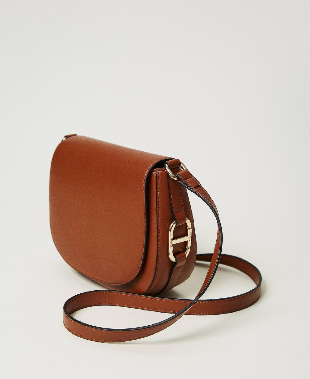 Scee by twin set Borsa a tracolla con fibbia Oval T Offerta Giorno del Papà