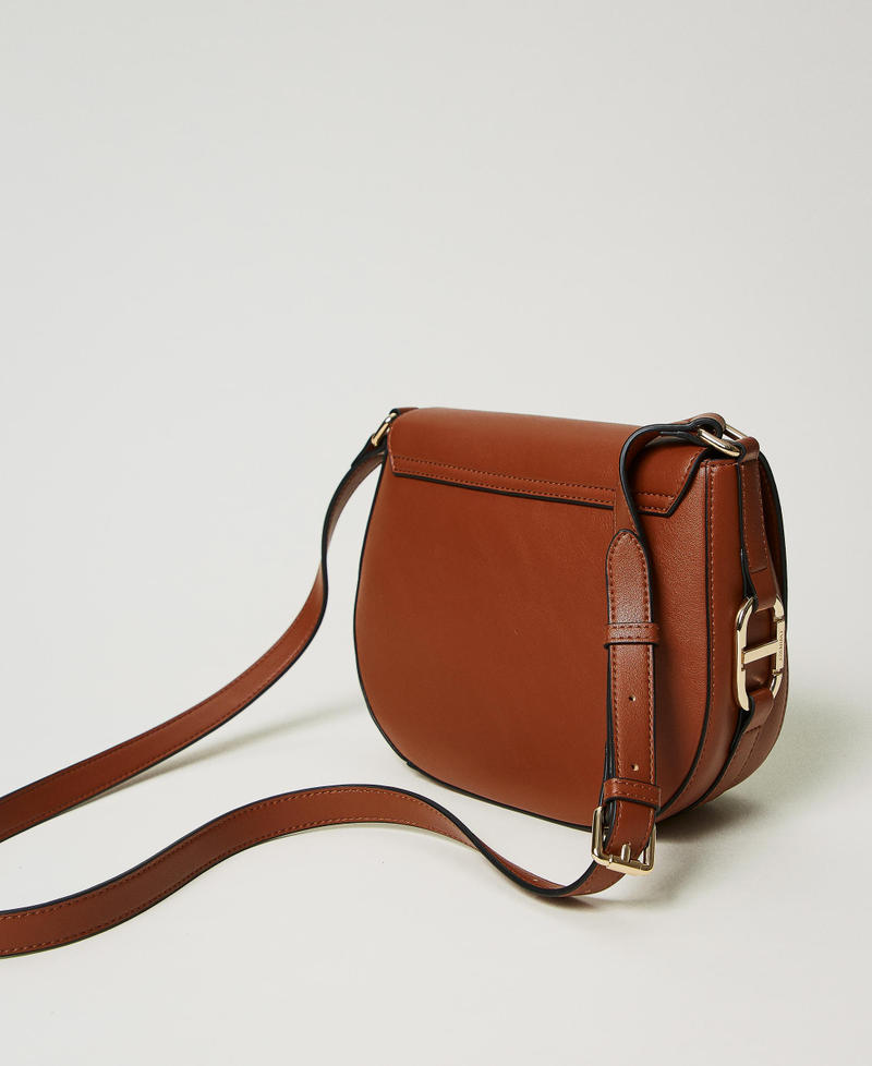 Scee by twin set Borsa a tracolla con fibbia Oval T Offerta Giorno del Papà