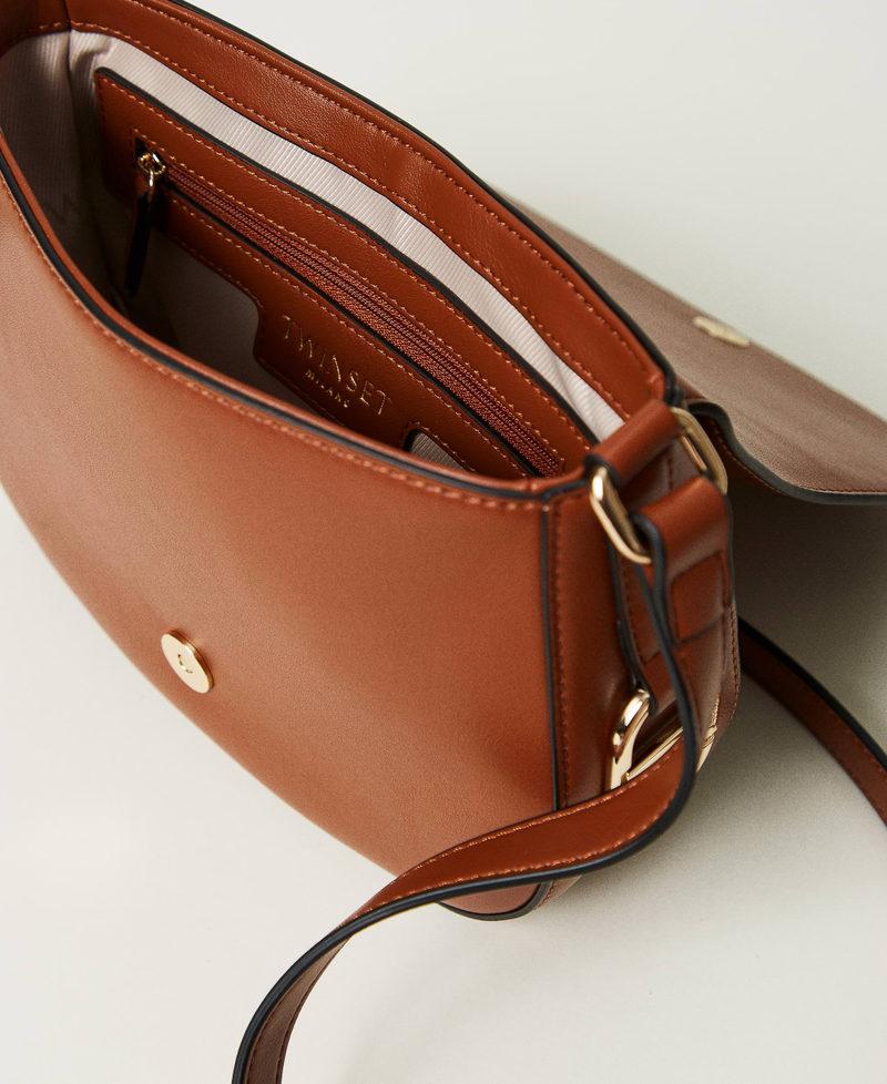 Scee by twin set Borsa a tracolla con fibbia Oval T Offerta Giorno del Papà
